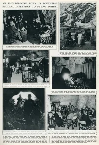 Singing Prints: Underground town in England impervious to flying bombs