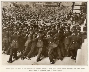 Downing Prints: Unemployed Crowd / Downing
