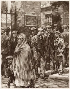 Lancashire Prints: Unemployed Lancashire manufacturers 1932