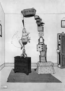 William Prints: If Unhealthy, Be Healthy by William Heath Robinson
