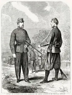 Military Prints: Uniform for the Volunteer Rifle Corps recommended for general adoption by the War Office committee