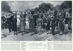 Fire Prints: Uniformed female workers in British war services, April 1941