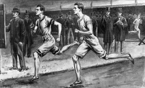 Sportswear Prints: University Sports - The three miles: Freemantle