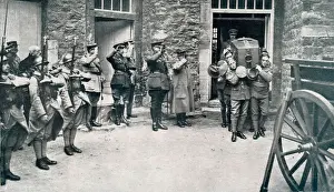 Military Prints: The Unknown British Warrior begins his homeward journey from France to be buried in