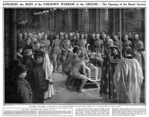 Coffin Prints: The Unknown Warrior Burial Service