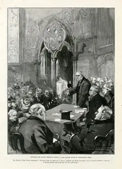Ceremony Prints: Unveiling the Lowell Memorial Window in the chapter house of Westminster Abbey Date
