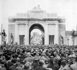 Ww Ii Prints: Unveiling of the Menin Gate