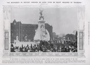 Monument Prints: Unveiling of the Queen Victoria Memorial