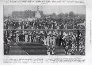 Memorials Prints: Unveiling of the Queen Victoria Memorial