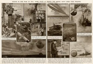 Navigation Prints: Use of radar in the war at sea by G. H. Davis