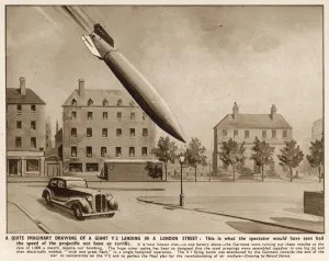 Raid Prints: V-2 lands on London