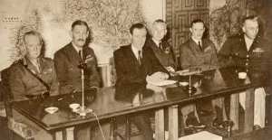 Measures Prints: V1 bomb counter measures committee, 1944