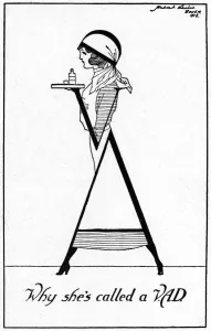Voluntary Prints: VAD girl, WW1