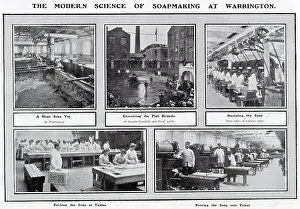 Exterior Prints: Various stages in order of making the palm oil
