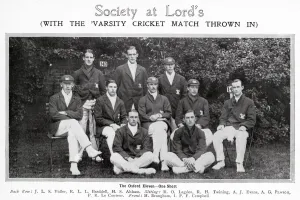 Group Prints: Varsity Cricket Match of 1911 - The Oxford University XI