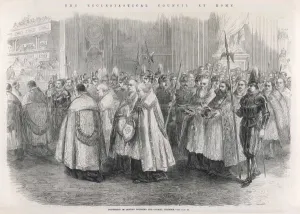 Christianity Prints: Vatican Council / 1870