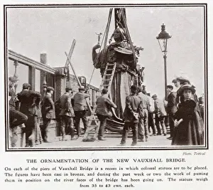 Drury Prints: Vauxhall Bridge that opened in 1906