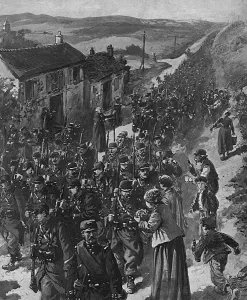 Drinks Prints: Vers la Frontiere: The French advance