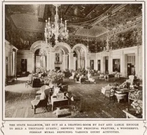 Indian Prints: Viceroys House, State Ballroom; New Delhi