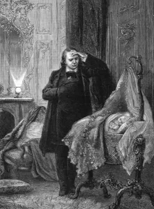 Cradle Prints: Victor Hugo and Child