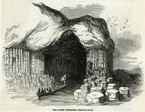 Scotland Prints: Victoria / Fingals Cave