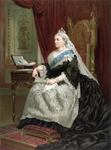Queen Victoria Prints: Victoria / Portrait 1887