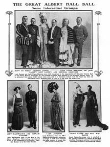 Britannia Prints: Victory Ball at the Albert Hall, end of WW1