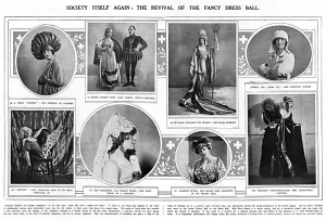 Personalities Prints: The Victory Ball at the Albert Hall, WW1