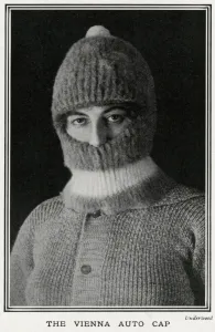 Driving Prints: The Vienna Auto cap - ladies motoring wear 1912