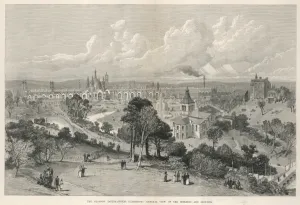 Grounds Prints: View of the Glasgow Exhibition