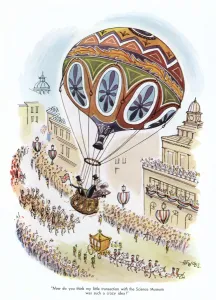 Spectacle Prints: Viewing the Coronation by hot air balloon