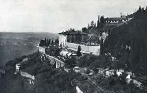 Villa Prints: Villa Medici at Fiesole, 1922