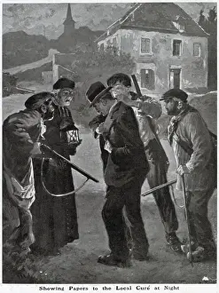 Night Prints: Every village in France guarded at night by men asking for identification from strangers