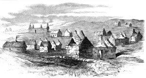 Human Prints: Village of Moveen during the 1840 s