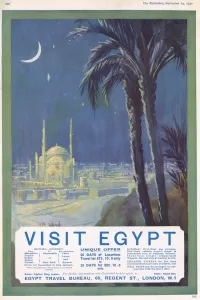 Travel Prints: Visit Egypt tourism advertisement