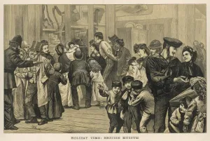 Museums Prints: Visiting British Museum