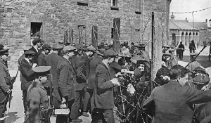 Richmond Prints: Visiting Day at Richmond Barracks, Dublin Uprising, 1916
