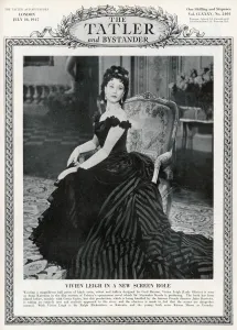 Cecil Prints: Vivien Leigh on front cover of The Tatler
