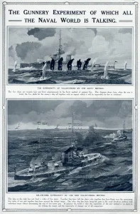 Prewar Prints: Volley firing by Scott Method by G. H. Davis