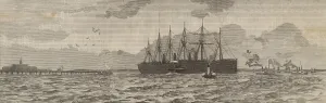 Steam Ship Prints: The last voyage of the Great Eastern, 1888