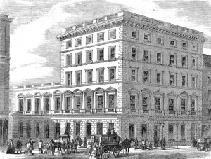 Clearing Prints: W. H. Smith Office, The Strand, London, 1856