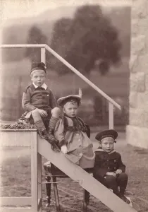 Highland Prints: The Wales children, c. 1900