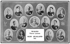 Welsh Prints: The Wales rugby team, 1905