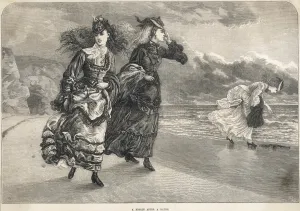 Bathe Prints: Walking Along the Beach