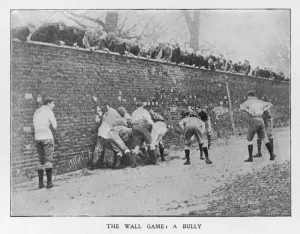 Played Prints: Wall Game / Eton / 1906