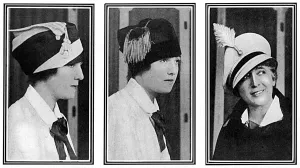 Millinery Prints: How the War Affects Hat Fashion, WW1