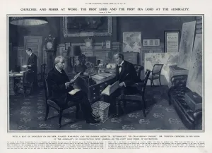 Room Prints: War Office in War Secretary of Wars Room