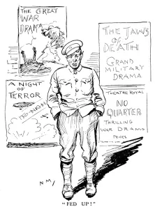 Plays Prints: Enough of war plays - theatre in WW1 by Norman Morrow