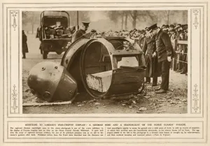 Mar17 Prints: War trophies on display in London, 1915