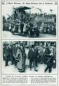 Allies Prints: Warm welcome: Anglo American day in Blackpool